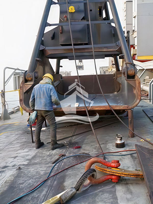Cargo Grab Repairs by Meera Marine